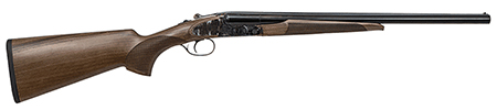 CZ-USA 06417 Sharp-Tail Coach 12 Gauge 3" 2rd 20" Black Hard Chrome Side-by-Side Barrel, Color Case Hardened Metal Finish, Turkish Walnut Stock Includes Fixed Chokes *Hard Case Damaged
