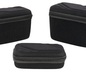 US PeaceKeeper P25020 Gear/Ammo Case  Black EVA Denier Nylon *Set of 3