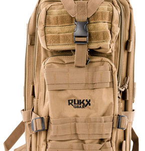 Rukx Gear ATICT1DT Tactical 1 Day Tan 600D Polyester