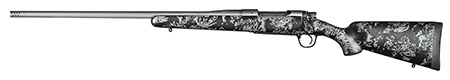 Christensen Arms 8010111300 Mesa FFT 7mm Rem Mag 3+1 22" Threaded Barrel, Tungsten Gray Cerakote, Black with Gray Webbing Stock, Left Hand