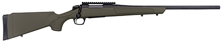 CVA CR3906G Cascade 7mm-08 Rem 4+1 22" Black Cerakote Steel Threaded Barrel, Black Cerakote Receiver, OD Green Synthetic Stock