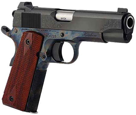 Dan Wesson 01779 Heirloom 2024 45 ACP 8+1 4.25" Stainless Blued Carbon Steel Slide Polished Grip