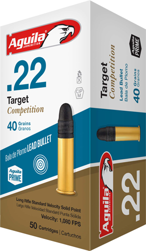 AGUILA TARGET 22LR 40GR - LEAD-RN 1000RD CASE LOT - Aguila Ammo