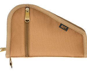 BULLDOG DLX PISTOL CASE 9"X6" TAN