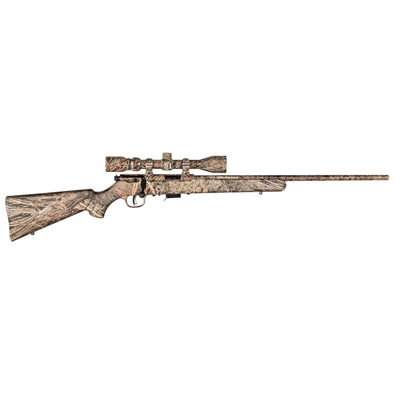 Savage Arms 93R17 XP Brush Camo Rifle 17 HMR 5/rd Magazine 21" Barrel Brush Camo with Scope