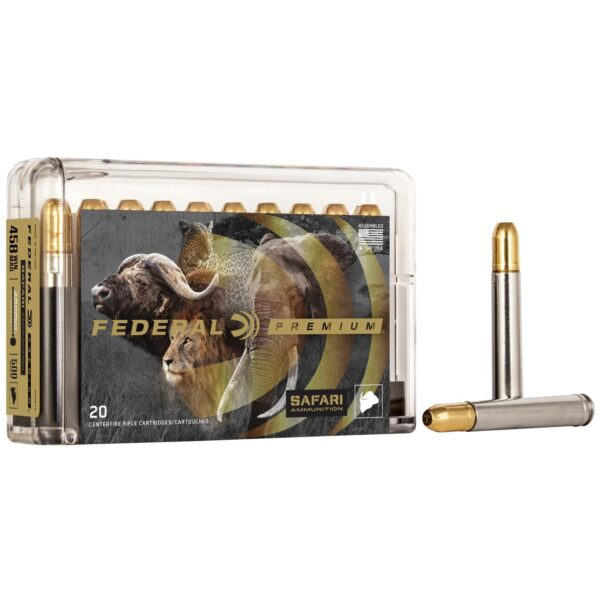 Federal Premium Cape-Shok Rifle Ammunition .458 Win Mag 500 gr TBSS 1950 fps - 20/ct