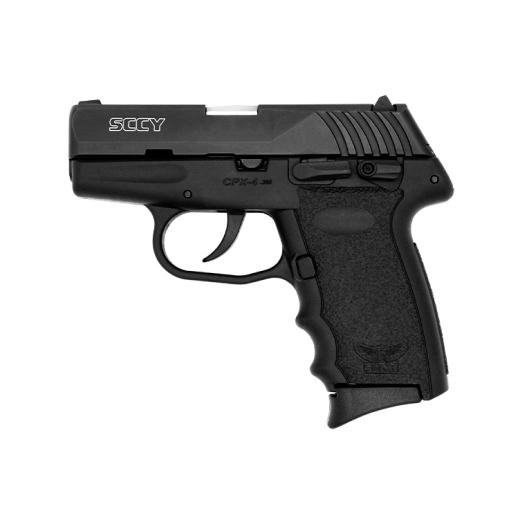 SCCY CPX-4 Handgun .380 Auto 10rd Mag 2.96" Barrel Black Nitride Slide Black Frame External Safety