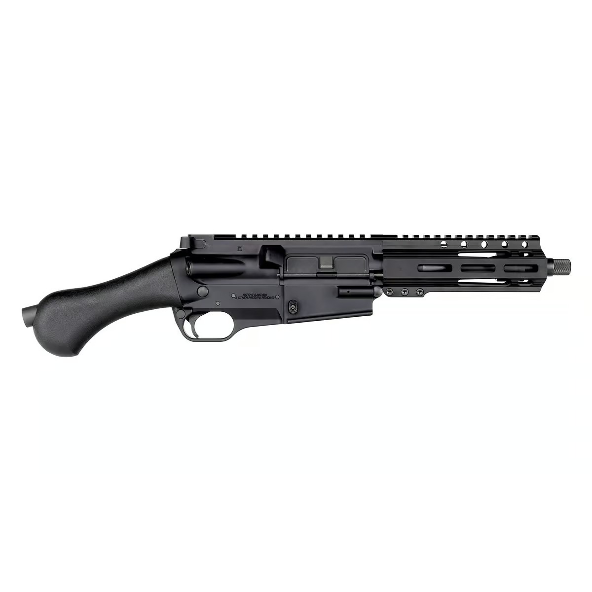 FightLite SCR RAIDER Pistol - Black | .300 BLK | 7.25” Barrel | Polymer Grip & Free-Floating FightLite M-LOK Handguard