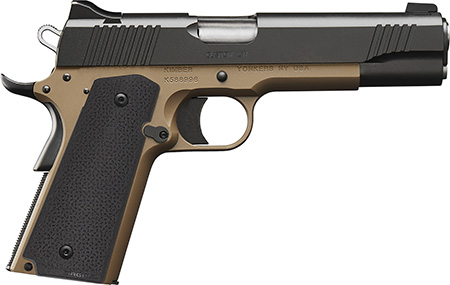 Kimber Mfg.,inc 3000460 Custom LW 45 ACP 8+1 5" Black FDE Black Textured Grip