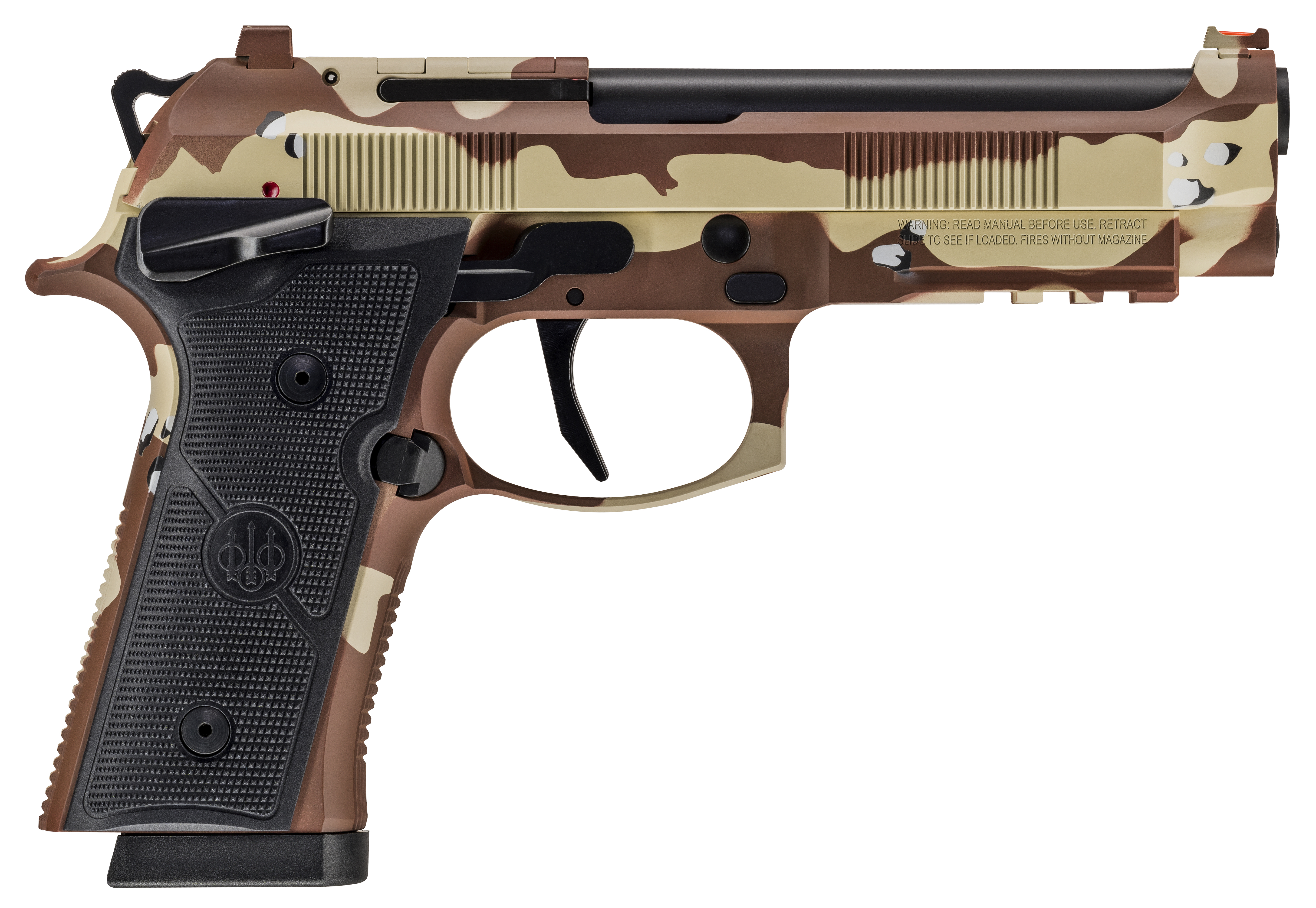 BER 92XI AMERICAN COMBAT 9MM 4.7 15RD CHOCOLATE