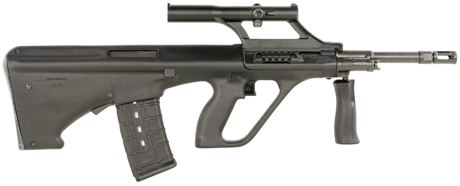 Steyr Arms AUGM2BLKEXT300SP AUG A3 M2 300 Blackout 30+1 16" Black Steel Barrel, Black Mannox w/Scope, Balck Synthetic Stock