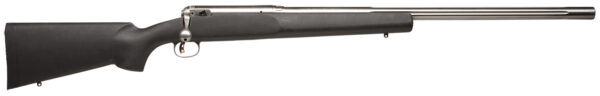Savage Arms 18148 12 LRPV 22-250 Rem Caliber with 1rd Capacity, 26" 1:9" Twist Barrel, Matte Stainless Metal Finish & Matte Black Fixed HS Precision with V-Block Stock Right Hand (Full Size)