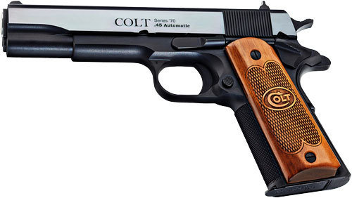 COLT GOV'T 45ACP 5" NATIONAL - MATCH BARREL ROYAL BLUE