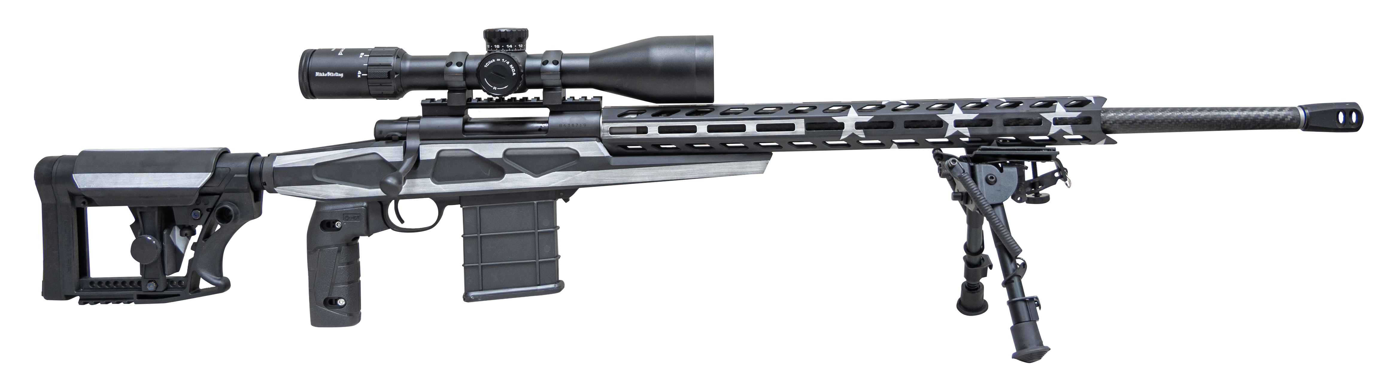 LSI HOWA M1500 308WIN 24 HB GREY FLAG CF