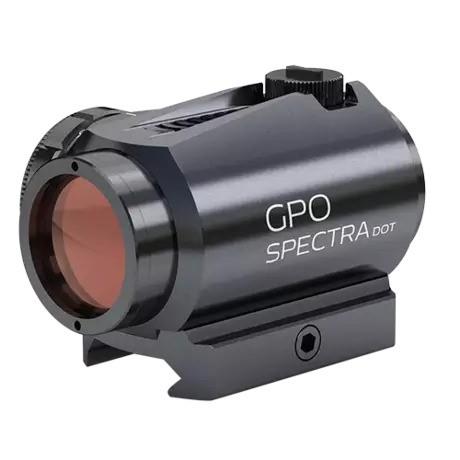 German Precision Optics (GPO) SPECTRA Dot OLED 1×3 MOA Red Dot Sight 6day-5night 1” Clicks Picatinny