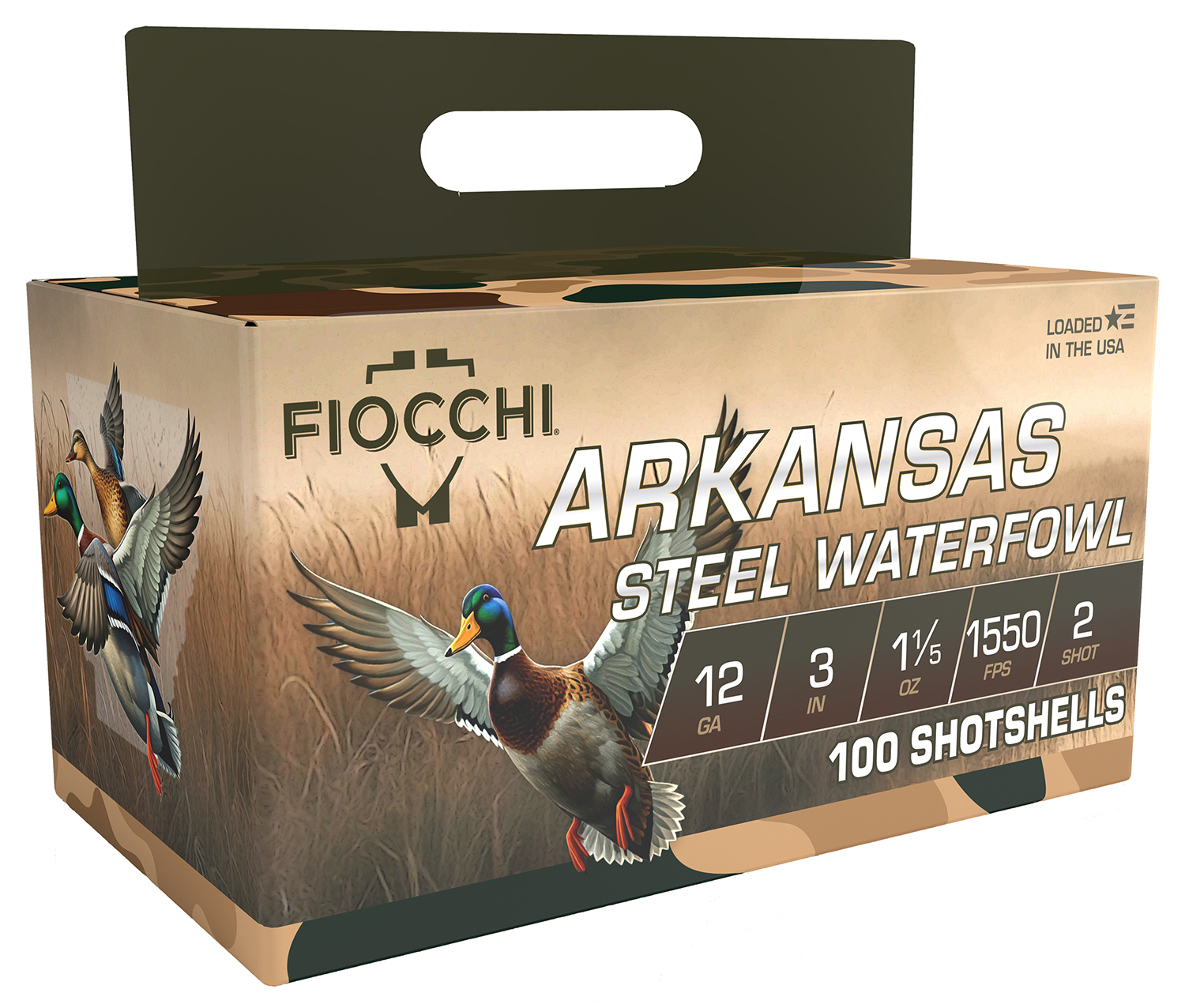 Fiocchi 123ADS4   12Gauge 3" 1 1/5oz 4Shot 100 Per Box/2 Case - Fiocchi Ammo