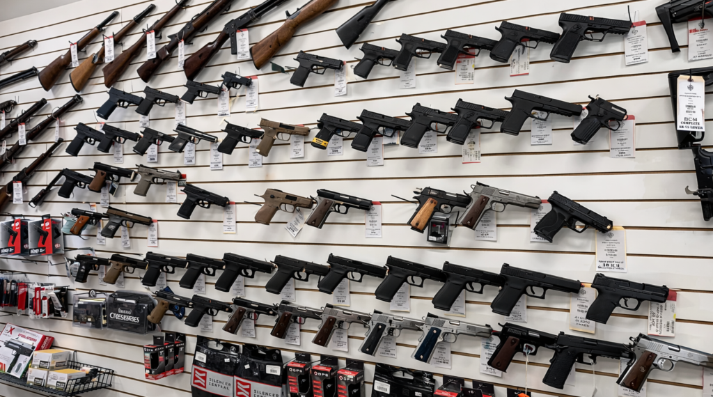Hand Gun Wall
