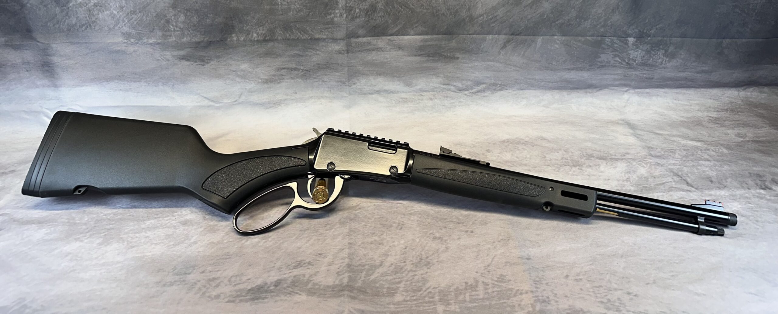 Henry H001XR22 X Model 22 S/L/LR 13/14/18+1 16.50" Blued Threaded Barrel, Blued Aluminum Receiver w/Picatinny Rail, Black Fixed w/Pistol Grip Synthetic Stock