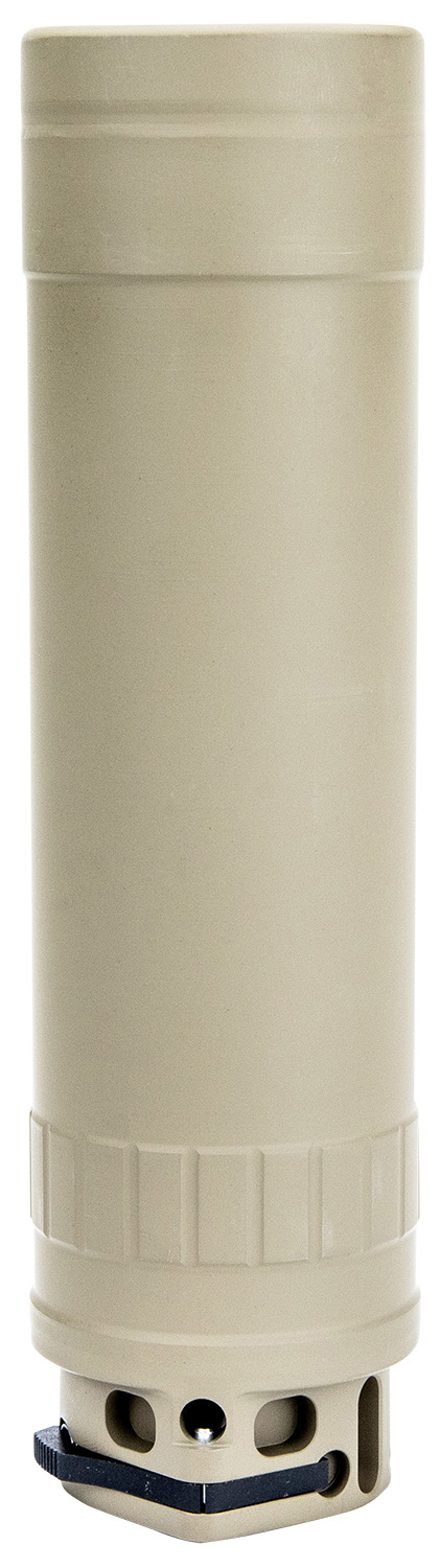 Kgm Suppressors RS-R556A2-QD-FDE R556A2  6mm/5.56 NATO FDE Nickel Alloy/Stainless Steel 1/2"x28 - Kgm Technologies