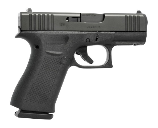 Glock PX4350201FR G43X Slim Sub-Compact Frame 9mm Luger 10+1 3.41" Black GMB Barrel, Black nDLC Serrated Steel Slide, Black Polymer Frame w/Picatinny Rail, Black Textured Polymer Grip, Ambidextrous