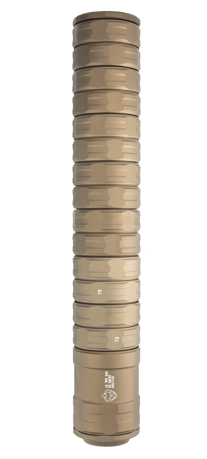 Jk Armament JK195SGX20FDE SGX 195 20Gauge 1.95" Flat Dark Earth Aluminum - JK Armament