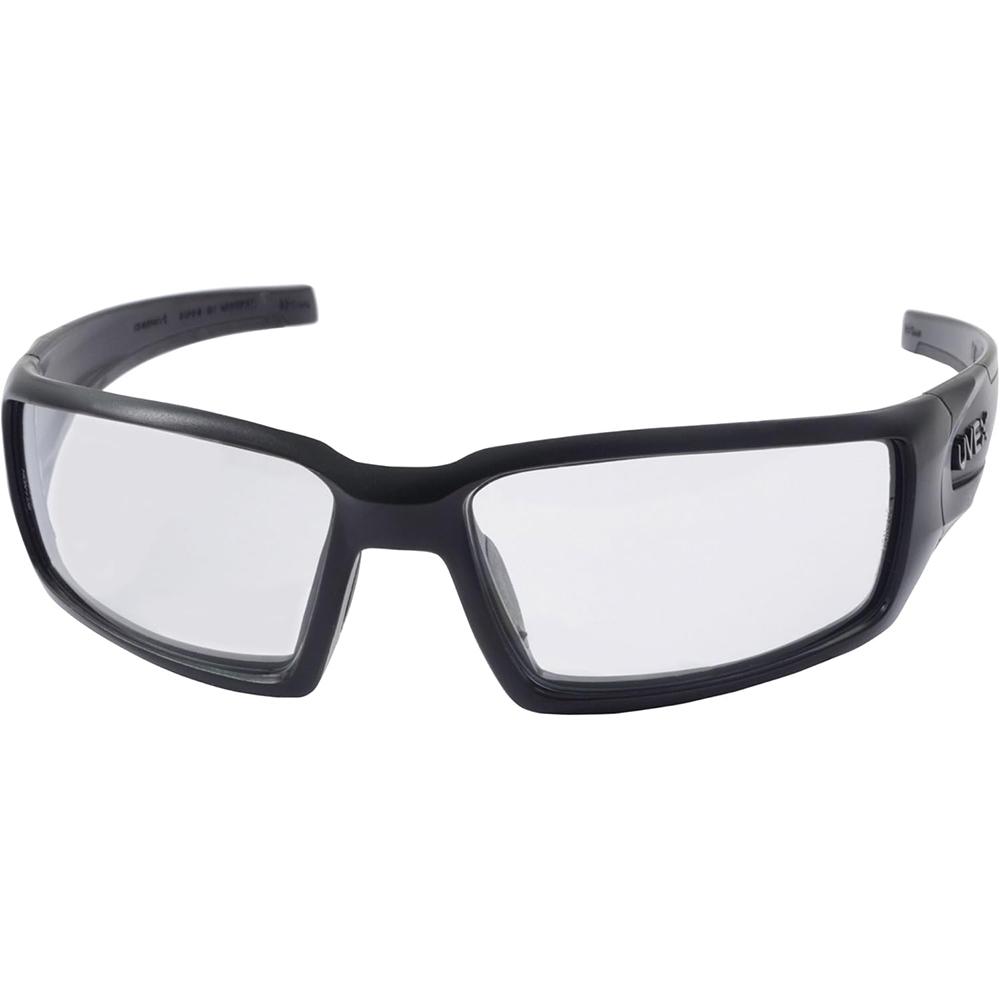 Howard Leight UVEX Hypershock Shooting Glasses Black with Clear Lens