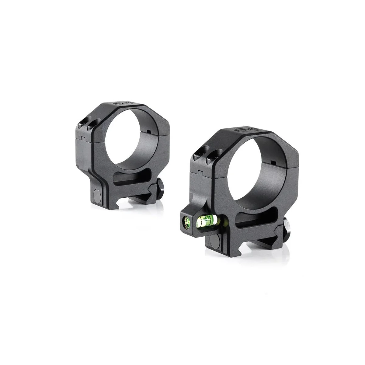 RPM Precision 35mm Medium (1.00'') Scope Rings with Co-linear Bubble Level